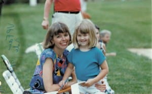 Kathy Rockamann and Molly Rockamann, May 1987