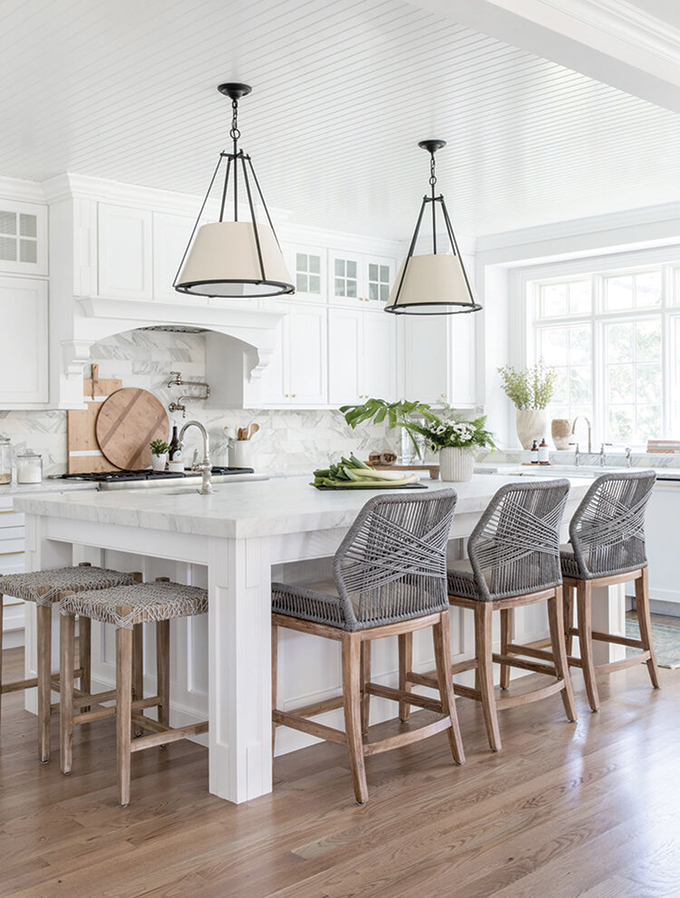 Perfect Kitchen Counter Stools Town Style, What Height Should Kitchen Counter Stools Be Placed